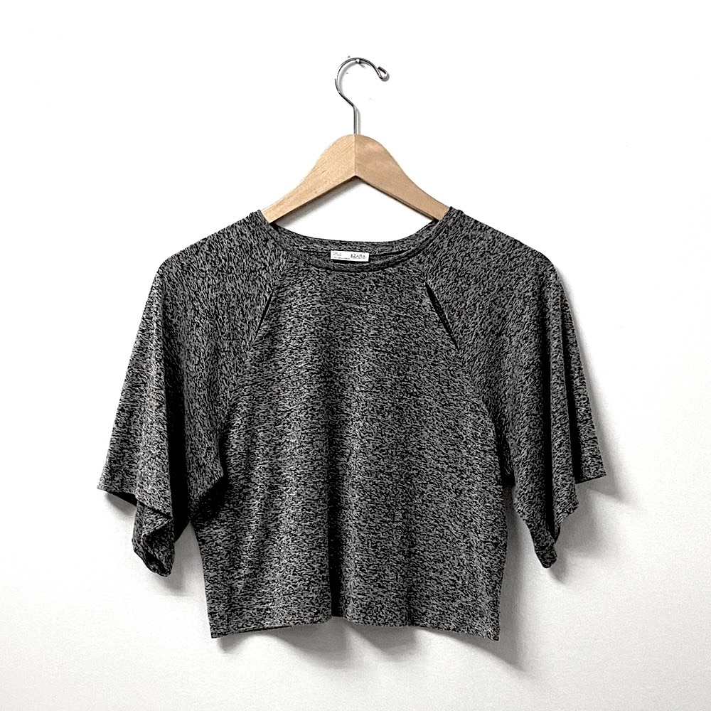 Zara BW Collection Crop Top